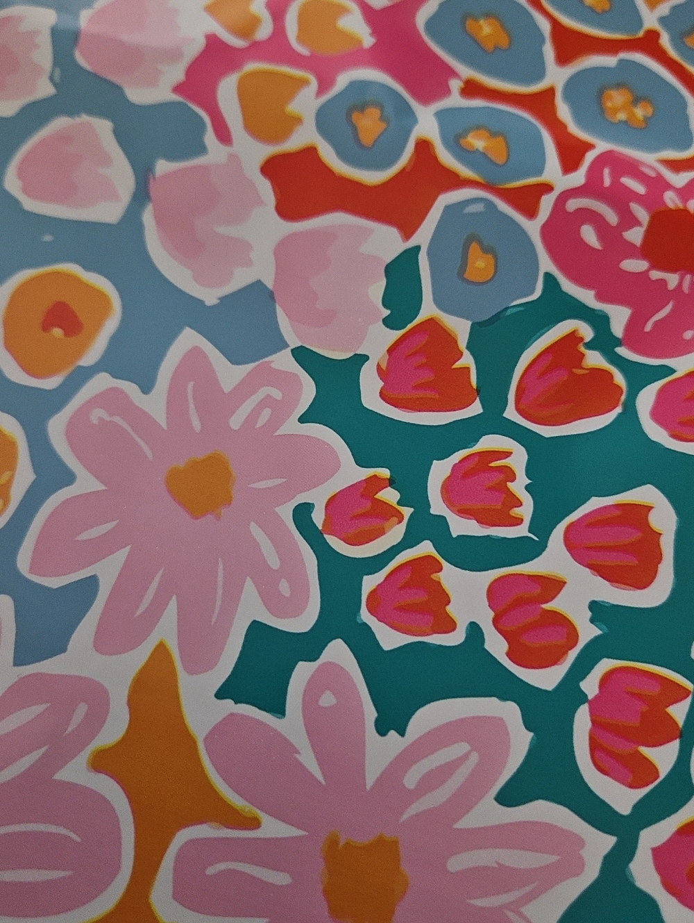 Vibrant Multicolor Floral Print POLYMAILERS 10x13inches - 20 For $8.00...! - Picture 3 of 4